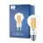 Philips MASTER LED Bulbo Ultra Efficient E27 Pera Chiara 4W 840lm - 827 Bianco Molto Caldo | Dimmerabile - Sostitutiva 60W