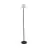 Eglo Lampada da terra Montapalma-L Solar Acciaio Nero 2W 190lm - 830 Luce Calda -  | IP54 - Dimmerabile - USB-C