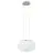 Eglo Luce Pendente Optica Acciaio Nichel Satinato | Adatto per 2x E27
