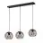 Eglo Luce Pendente Almanzora Nero, Rame | Adatto per 3x E27