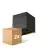 Confezione Multipack 2x D'Lite Luce Da Parete Elingen Aluminium Nero Up & Down 2.9W 170lm - 830 Luce Calda -  | IP65 - Alimentazione A Batteria - Sensore Di Luce