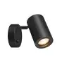 SLV Enola B Luce Da Parete Aluminium Nero | Adatto per 1x GU10 