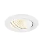SLV New Tria Universale 68 Faretti Aluminium Bianca Il Giro 8.6W 600lm 60D - 925-930-940 CCT | Ritaglio 68mm -  Miglior Resa Cromatica - Dimmerabile 