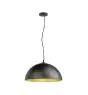 SLV Forchini 50 Luce Pendente Plastica Nero | Adatto per 1x E27 