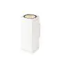 SLV Theo Pro L Up/Down Luce Da Parete Aluminium Bianca 20W 2400lm - 827 Bianco Molto Caldo | Esterni - IP65 - Dimmerabile