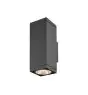 SLV Theo Pro L Luce Da Parete Aluminium Antracite 10W 1200lm - 827 Bianco Molto Caldo | Esterni - IP65