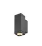 SLV Theo Pro S Luce Da Parete Aluminium Antracite 6W 700lm - 827 Bianco Molto Caldo | Esterni - IP65