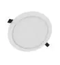 Ledvance Downlight Slim Alu Bianca 19W 1900lm 90D - 830 Luce Calda -  | Ritaglio 205mm - IP44 