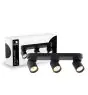 D'Lite Soffitto Faretti Clio Nero Inclinabile| Adatto per 3x GU10