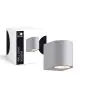 D'Lite Luce Da Parete Vossem Argento| IP54 - Adatto per 1x GU10