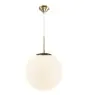 Nordlux Grant Luce Pendente Vetro Oro | Adatto per E27