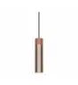 Nordlux Tilo Luce Pendente Metallo e Legna Ottone | 60mm - Adatto per GU10