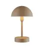 Nordlux Ellen To-Go Lampada Da Tavolo Marrone 2.8W 300lm - 830 Luce Calda -   | IP44 - Dimmerabile - con Interruttore - Batteria