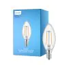 Philips Corepro LED Candela E14 Filamento Chiara 2W 250lm – 827 – Bianco Molto Caldo | Sostitutiva 25W