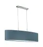 Eglo Luce Pendente Pasteri Acciaio Nichel Satinato | IP20 - Adatto per 2x E27 