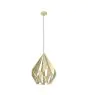 Eglo Luce Pendente Carlton Acciaio Oro | IP20 - Adatto per 1x E27 