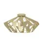 Eglo Luce da soffitto Carlton Acciaio Oro | IP20 - Adatto per 1x E27 