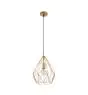 Eglo Luce Pendente Carlton Acciaio Rame | IP20 - Adatto per 1x E27 