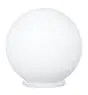Eglo Lampada Da Tavolo Rondo Plastica Bianca | Adatto per 1x E27