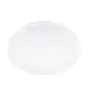 Eglo Parete e Luce da soffitto Frania-S Acciaio Bianca 18W 1850lm - 840 Bianco Freddo | IP44 