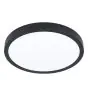 Eglo Luce da soffitto Fueva 6 Plastica Nero 14.2W 2000lm - 827-840-865 CCT