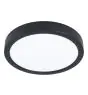 Eglo Luce da soffitto Illuminazione del bagno Fueva 6 Plastica Nero 11.5W 1550lm - 827-840-865 CCT