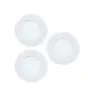 Confezione Multipack 3x Eglo Incasso Faretti Fueva 6 Plastica Bianca 11.1W 1350lm - 827-840-865 CCT