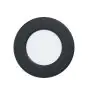Eglo Incasso Faretti Illuminazione del bagno Fueva 6 Plastica Nero 3.7W 450lm - 827-840-865 CCT