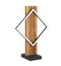 Eglo Lampada Da Tavolo Boyal Legna Nero, Arrugginito 13W 1750lm - 830 Luce Calda - 