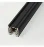 3 Fasi Sistema di rotaie - 1m - Nero