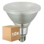 Confezione Multipack 10x Ledvance Performance Faretti LED E27 PAR38 13.5W 1035lm 30D - 827 Bianco Molto Caldo | Sostitutiva 120W