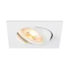 SLV New Tria 68 Faretti Aluminium Bianca Piazza | Ritaglio 68mm - Adatto per 1x GU10 