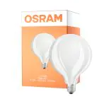 Osram Retrofit LED E27 Globe Filamento Ghiaccio 11W 1521lm - 827 Bianco Molto Caldo | Sostitutiva 100W