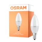 Osram LED Star Classic E14 Candela Ghiaccio 7.5W 806lm - 827 Bianco Molto Caldo | Sostitutiva 60W