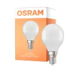 Osram LED Star Classic E14 Sferica Ghiaccio 3.3W 250lm - 827 Bianco Molto Caldo | Sostitutiva 25W