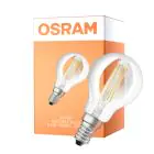 Osram Classic LED E14 Sferica Filamento Chiara 5.9W 806lm - 827 Bianco Molto Caldo | Dimmerabile - Sostitutiva 60W