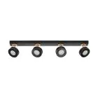 Ledvance LED Decor Faretti Pluto Acciaio Nero 19.2W 1250lm - 830 Luce Calda - 