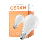 Osram Classic LED E27 Pera Filamento Ghiaccio 5.7W 1055lm - 827 Bianco Molto Caldo | Dimmerabile - Sostitutiva 75W