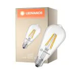 Ledvance Classic LED Edison E27 Pera Filamento Chiara 3.8W 806lm - 827 Bianco Molto Caldo | Sostitutiva 60W