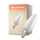 Ledvance LED Classic E14 Candela Filamento Ghiaccio 3.8W 806lm - 827 Bianco Molto Caldo | Sostitutiva 60W