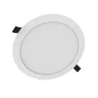 Ledvance Downlight Slim Alu Bianca 19W 1900lm 90D - 830 Luce Calda -  | Ritaglio 205mm - IP44 