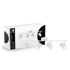 D'Lite Luce da soffitto Beitem Ghiaccio Bianca FSC Legna | Adatto Per 4x GU10