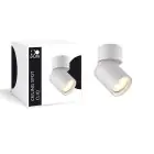D'Lite Soffitto Faretti Clio Bianca Inclinabile| Adatto per 1x GU10
