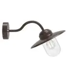 Nordlux Luxembourg Luce Da Parete Metallo e Vetro Arrugginito | IP54 - Adatto per E27