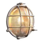 Nordlux Polperro Luce Da Parete Vetro Nichel Satinato | 195mm - IP64 - Adatto per E27