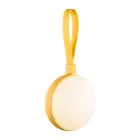 Nordlux Lampada Da Tavolo Bring To-Go Portable Batteria Giallo 1W 70lm - 827 Bianco Molto Caldo | A 3 Livelli Dimmerabile 
