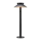Nordlux Solar Lampada a piedistallo Justina Metallo Antracite 5W 400lm - 830 Luce Calda -  | Sensore di Movimento e Luce