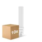 Confezione Multipack 10x Noxion Lucent PL-C LED 7.4W - 840 Bianco Freddo | 2-Pin - Sostitutiva 26W