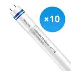 Confezione Multipack 10x Philips Tubo LED T8 MASTER (HF) Ultra Output 24W 3700lm - 840 Bianco Freddo | 150cm - Sostitutiva 58W