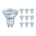Confezione Multipack 10x Ledvance Performance Faretti LED Riflettore GU10 PAR16 4.5W 350lm 36D - 940 Bianco Freddo | Miglior resa cromatica - Dimmerabile - Sostitua 50W